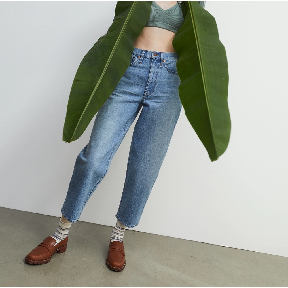 Madewell Blue Balloon Jeans